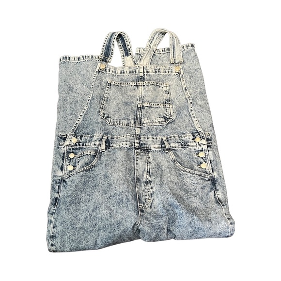 We The Free Ziggy Denim Overall in Powder Blue size XL - Picture 8 of 11